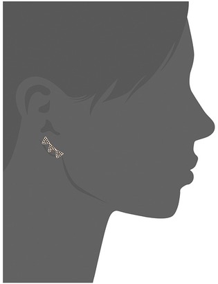 Rebecca Minkoff Pave Triangle Ear Climber Earrings Earring