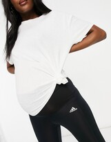 Thumbnail for your product : adidas Training Maternity Designed To Move 7/8 leggings in black