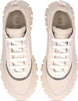 Thumbnail for your product : Brunello Cucinelli 35mm Padded nylon & suede sneakers