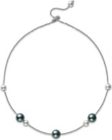 Thumbnail for your product : Mikimoto 'Pearls in Motion' Black South Sea & Akoya Cultured Pearl Necklace