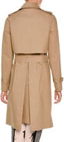 Thumbnail for your product : Stella McCartney Macintosh Cotton Trenchcoat, Fawn