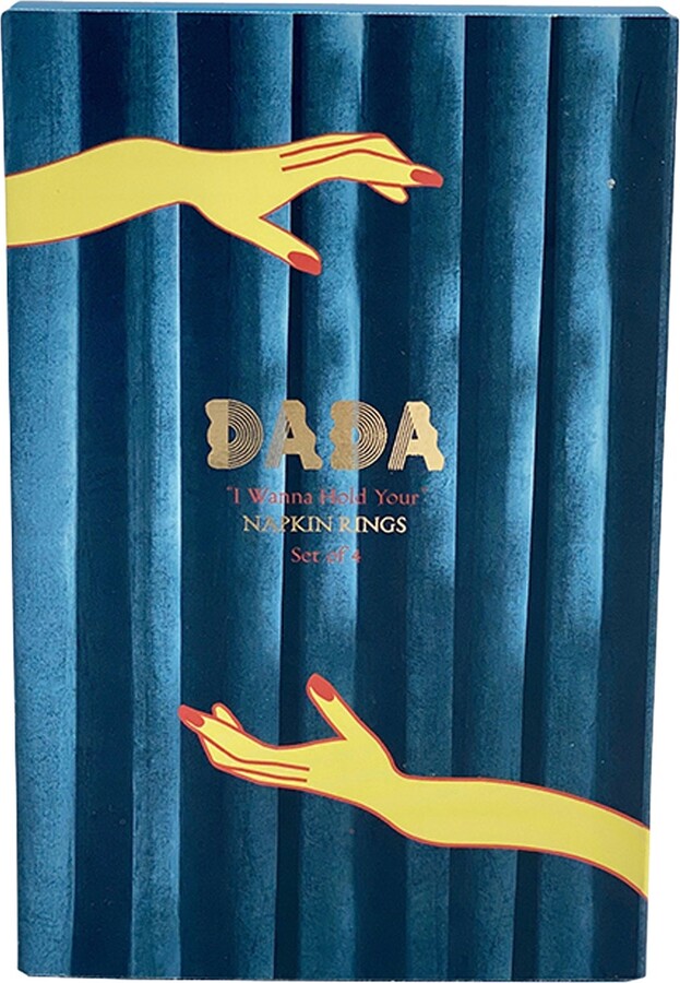 Dada Daily âi Wanna Hold Yourâ Napkin Rings Set