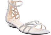 Thumbnail for your product : Armani 746 Armani grey suede beaded detail strappy sandals