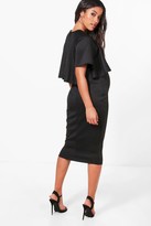 Thumbnail for your product : boohoo Maternity Double Layer Wiggle Dress
