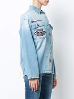 Thumbnail for your product : Mira Mikati Multi-Patch Denim Overshirt