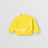 Thumbnail for your product : Burberry Stencil Logo Print Cotton Sweatshirt