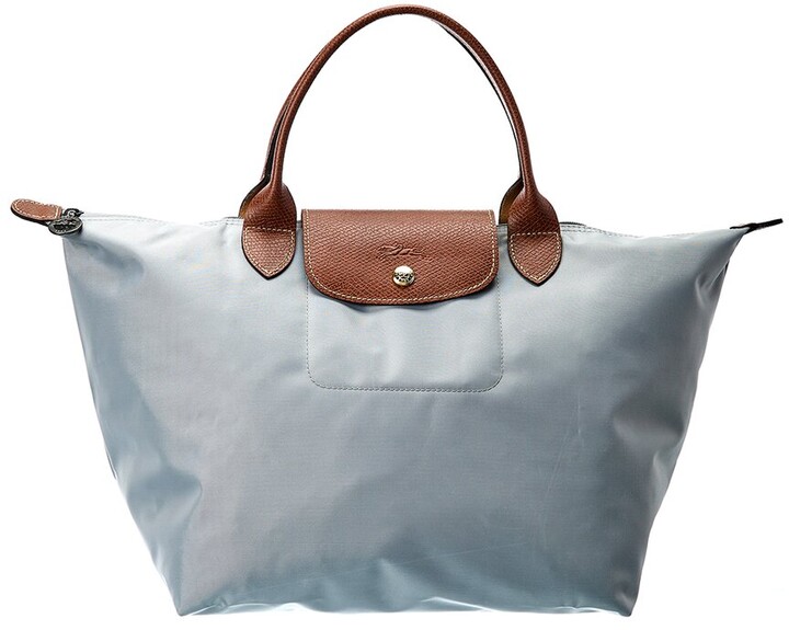 longchamp le pliage medium short handle