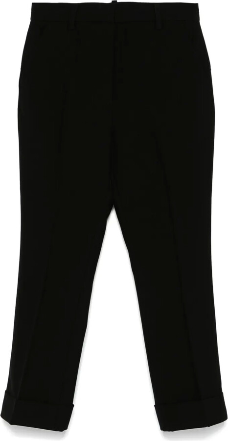 Tapered Leg Trousers