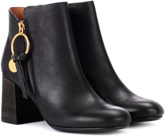 See by Chloe Leather ankle boots