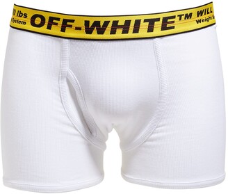 Off-White Men's Industrial Ribbed Boxer Briefs - ShopStyle