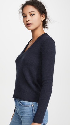 James Perse Luxe Cashmere V Neck