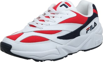 all red fila shoes