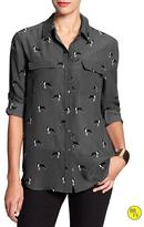 Thumbnail for your product : Banana Republic Factory Print Military Pocket Top