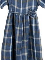 Thumbnail for your product : Il Gufo Girls' Plaid A-Line Dress