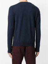 Thumbnail for your product : Sun 68 contrast patch sweater