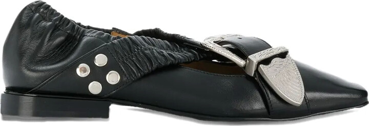 Toga Pulla Buckle-Detail Pumps