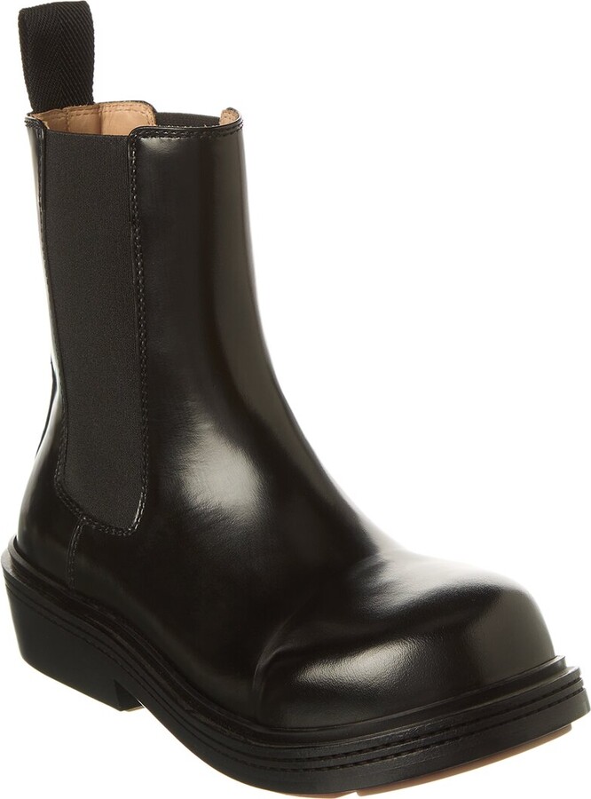 Bottega Veneta Fireman Leather Bootie