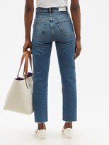 Thumbnail for your product : RE/DONE 70s Ultra High Rise Stove Pipe Straight-leg Jeans - Denim