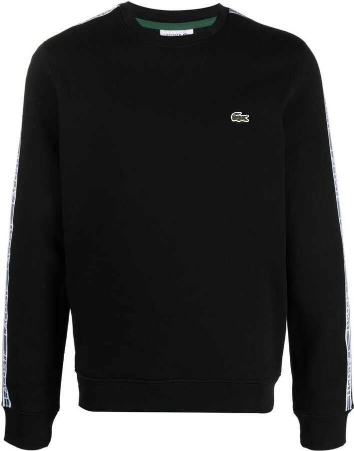 Lacoste Men's Black Sweaters | ShopStyle