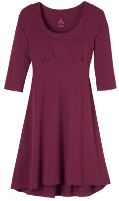Prana Women's Cali 3/4 Sleeve Maxi Dress - Grapevine Dresses