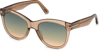 Tom Ford Wallace 54MM Cat Eye Sunglasses