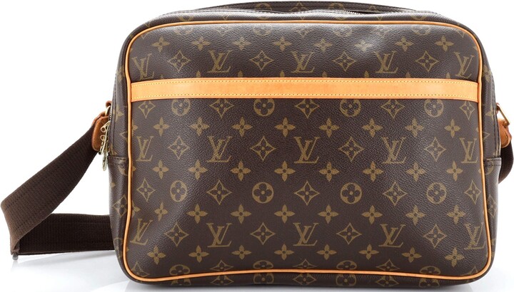 Louis Vuitton Monogram Canvas Reporter GM Bag
