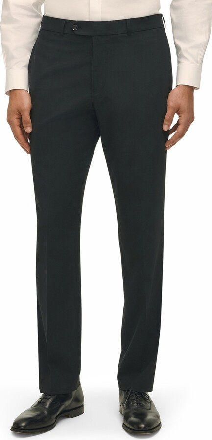 Brooks Brothers B by Men's Classic-Fit Stretch Wool Blend Suit Separates Pant