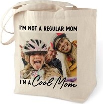 Shutterfly Cotton Tote Bags: Cool Mom | 15x18 | Black |