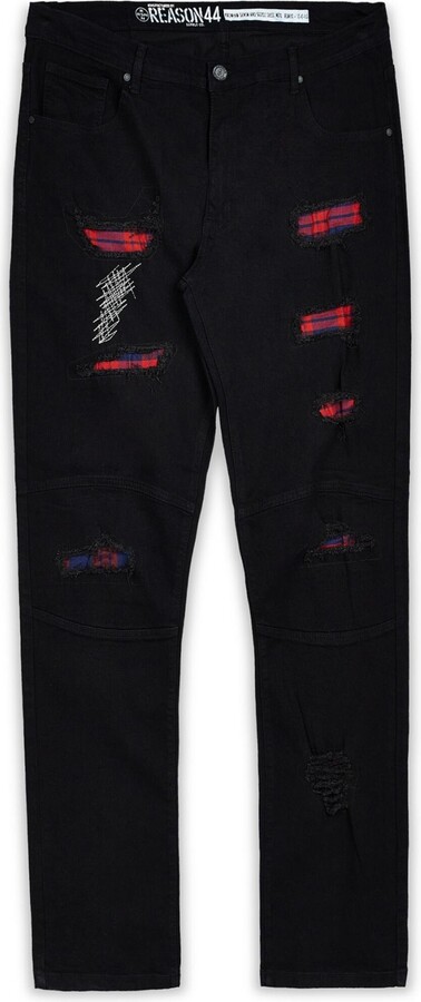Reason Men's Big and Tall Set Skinny Jeans