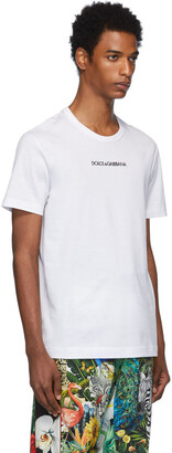 Dolce & Gabbana White Logo T-Shirt