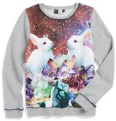 Thumbnail for your product : Molo 'Marika Bunny' Graphic Sweatshirt (Little Girls & Big Girls)
