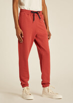 Thumbnail for your product : Paul Smith Men's Brick Red 'Happy' Sweatpants