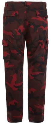 Valentino Camouflage Cargo Trousers
