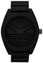 Thumbnail for your product : adidas 'Santiago XL' Silicone Strap Watch, 50mm