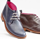 Thumbnail for your product : Its Got Soul - Bota Navy Leather Boot