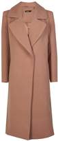 Thumbnail for your product : boohoo Oversized Collar Wool Look Coat