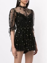 Thumbnail for your product : Alice McCall Moon Lover floral embroidered playsuit