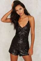 Thumbnail for your product : Motel Vanille Sequin Romper