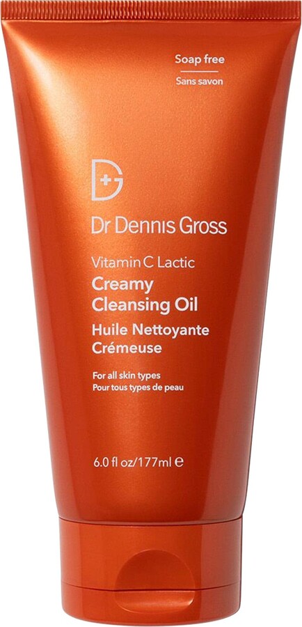 Dr. Dennis Gross Skincare Vitamin C Lactic Creamy Cleansing Oil 6 oz / 177 mL