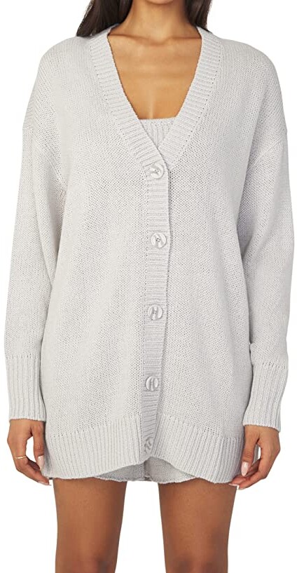 Grey Button Down Cardigan | Shop the world's largest collection of 