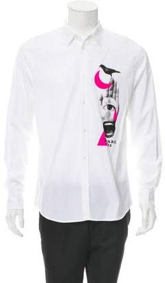 DSQUARED2 Long Sleeve Button-Up Shirt w/ Tags