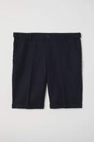 Thumbnail for your product : H&M Chino Shorts Skinny Fit - Black/beige patterned - Men
