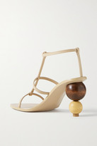 Thumbnail for your product : Cult Gaia Eden Leather Sandals - Beige