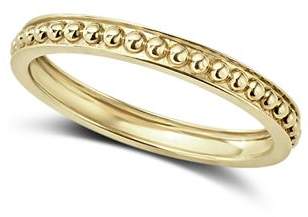 Lagos Caviar Gold Collection 18K Gold Beaded Stacking Ring