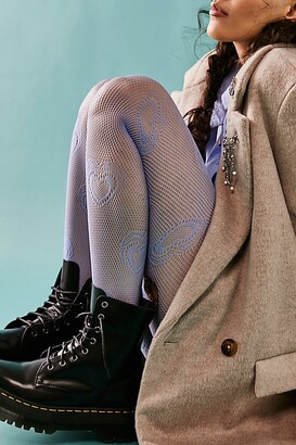 Patterned Knit Tights