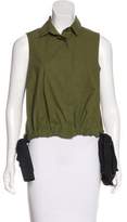 Thumbnail for your product : MSGM Sleeveless Button-Up Top