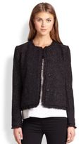 Thumbnail for your product : Joie Calimesa Metallic Tweed Jacket