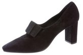 Thumbnail for your product : Creatures of Comfort Bow-Accented Suede Pumps