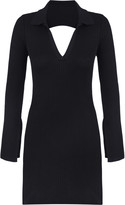 Thumbnail for your product : Anna October Irma Open Back Ribbed Knit Mini Dress