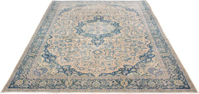 Yandy One-of-a-Kind 9'10" X 12'6" 1990s Wool Area Rug in